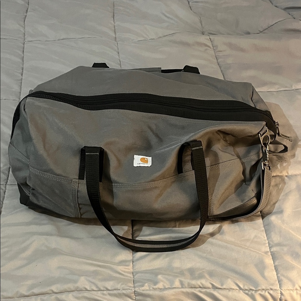 Carhartt Charcoal Duffel Bag for Men